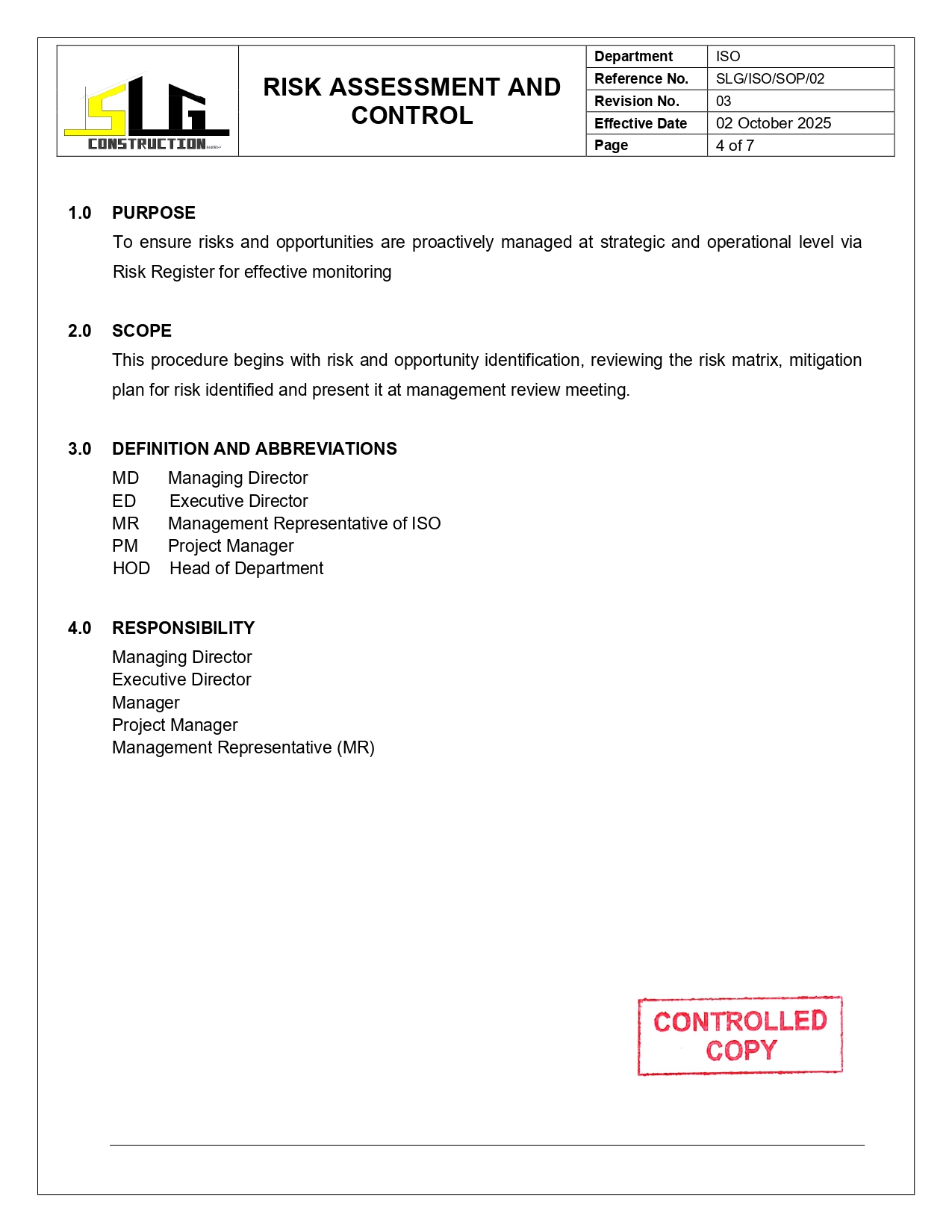 SLG-PRO-SOP Page 4